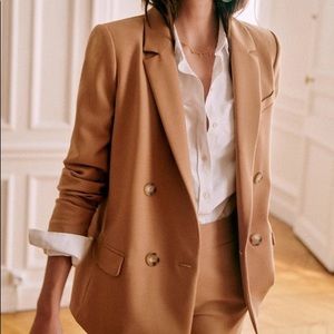 Sezane Christie Jacket in Camel